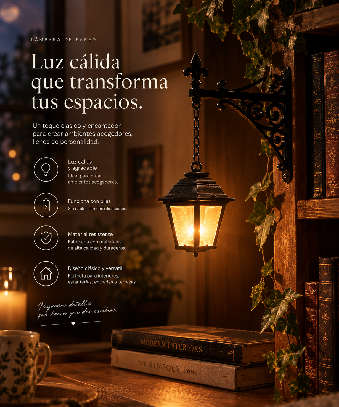 Lámpara Decorativa de Ambiente